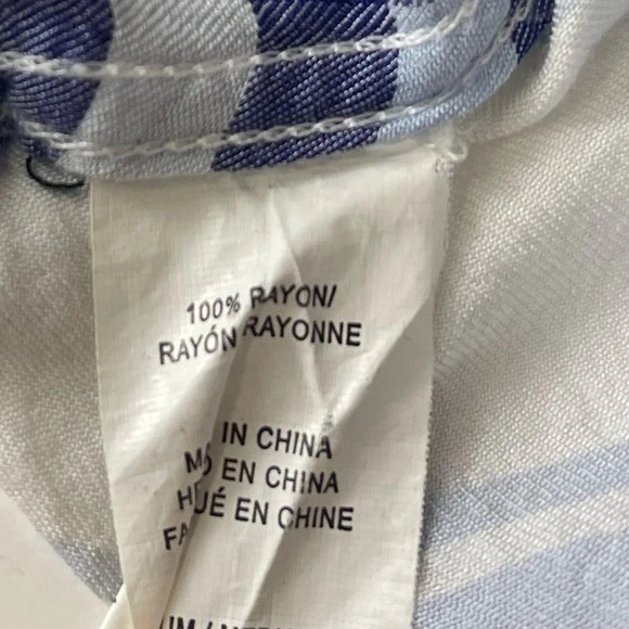 Rails Button Up Shirt Womens Size Medium Purple Blue Plaid Long Sleeve - Picture 5 of 10